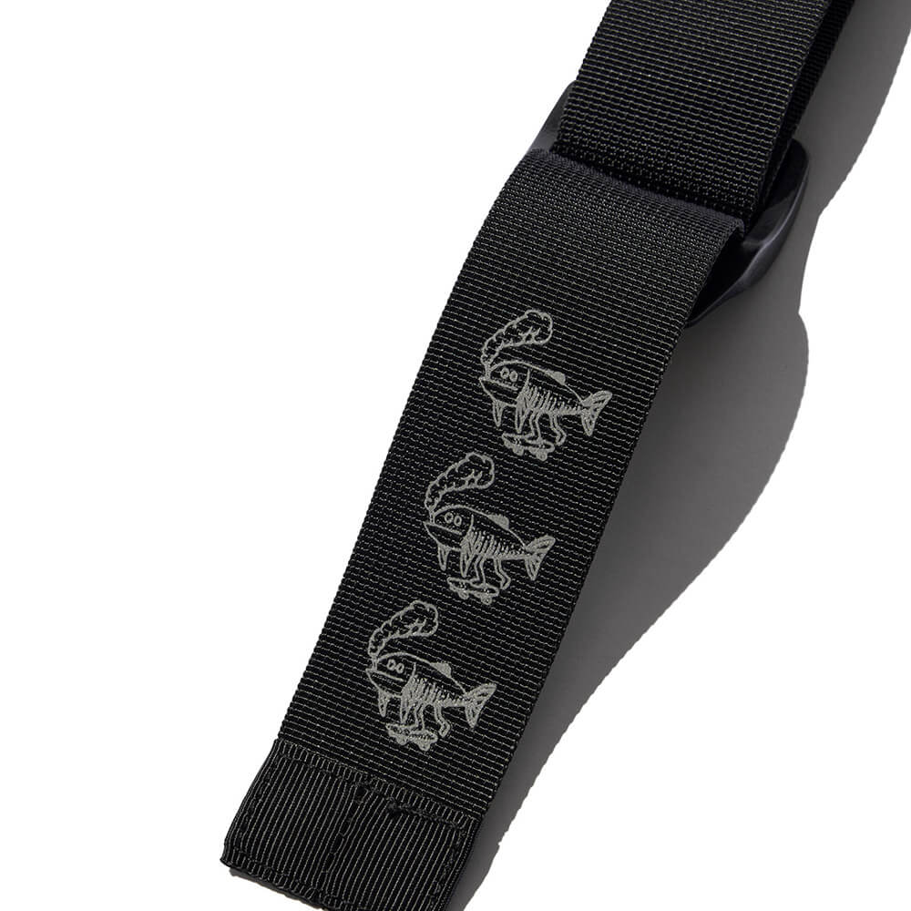 CHAOS FISHING CLUB BELT カオスフィッシングクラブ ベルト VAGA x CFC LIGHTWEIGHT BELT BLACK スケートボード スケボー 4