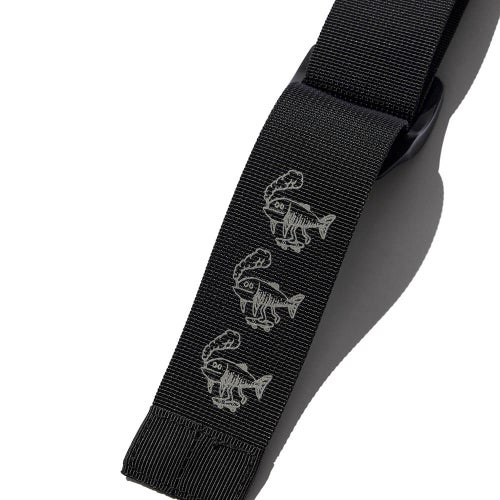 CHAOS FISHING CLUB BELT カオスフィッシングクラブ ベルト VAGA x CFC LIGHTWEIGHT BELT BLACK スケートボード スケボー 4