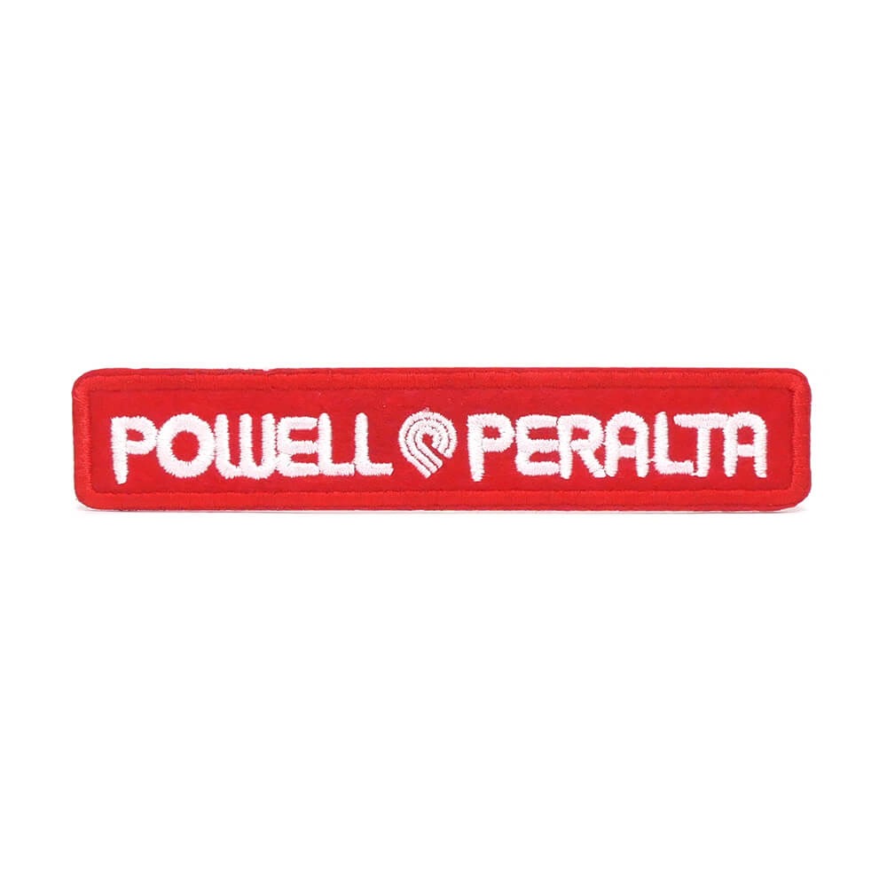 POWELL PERALTA PATCH パウエルペラルタ ワッペン STRIPE RED 3.5INCH スケートボード スケボー 1