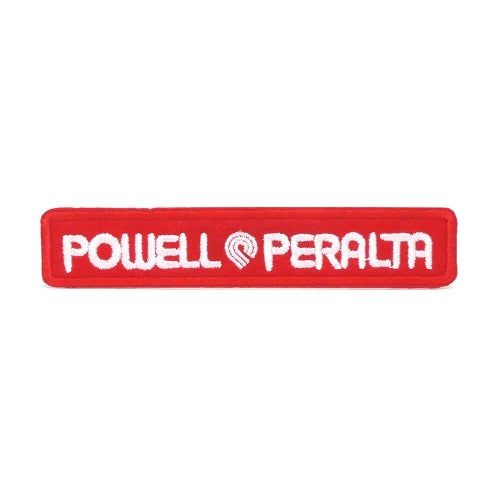 POWELL PERALTA PATCH パウエルペラルタ ワッペン STRIPE RED 3.5INCH スケートボード スケボー 1