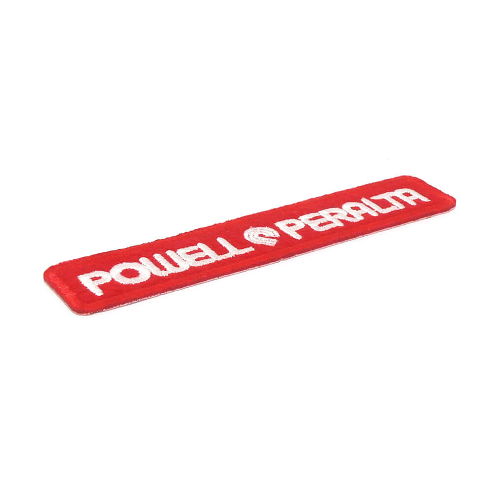POWELL PERALTA PATCH パウエルペラルタ ワッペン STRIPE RED 3.5INCH スケートボード スケボー 2