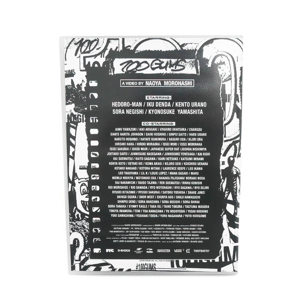 100GUMS DVD & BOOKLET 100ガムズ スケートボード スケボー 02