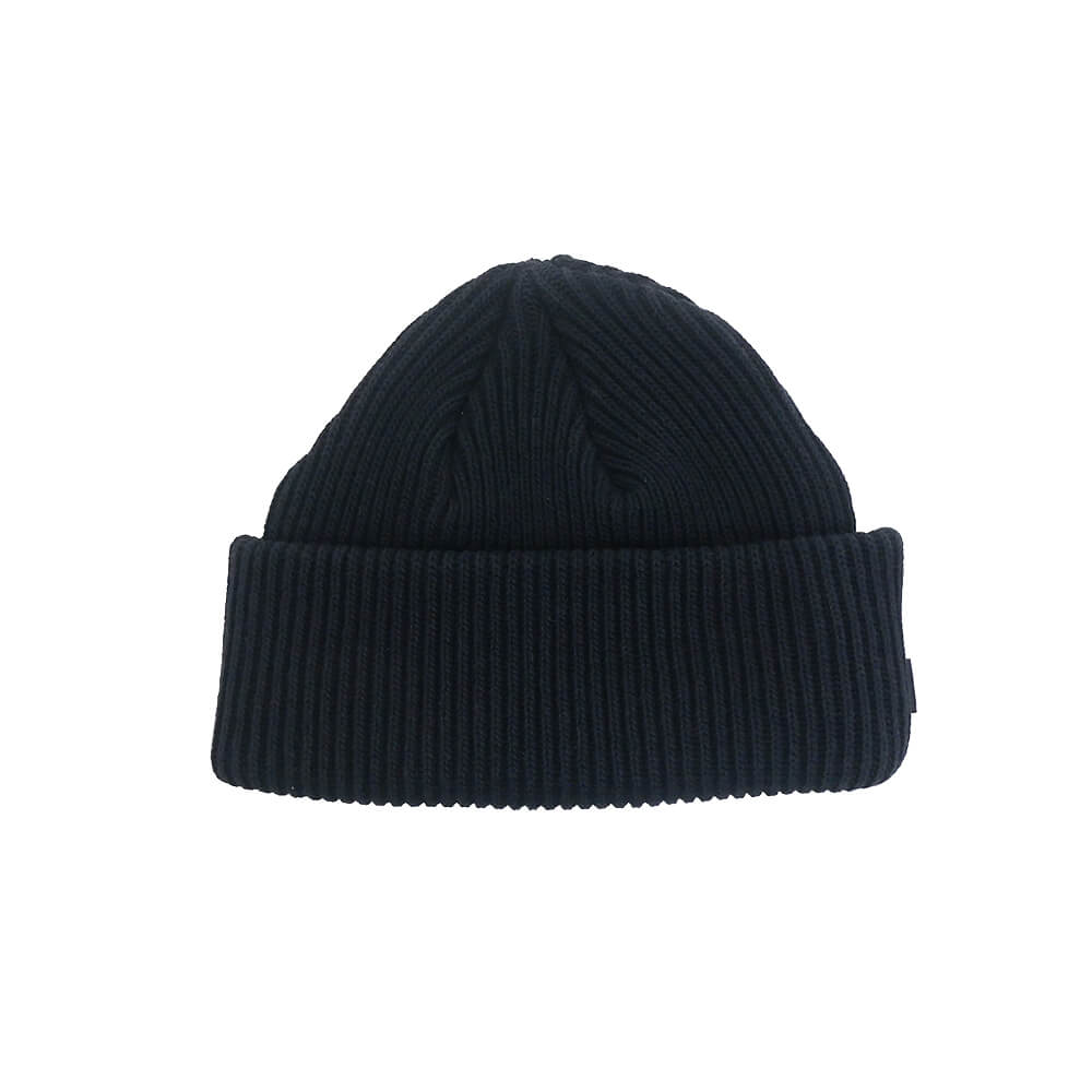 WHIMSY KNITCAP ウィムジー ニットキャップ FINE GAUGE BEANIE BLACK スケートボード スケボー 