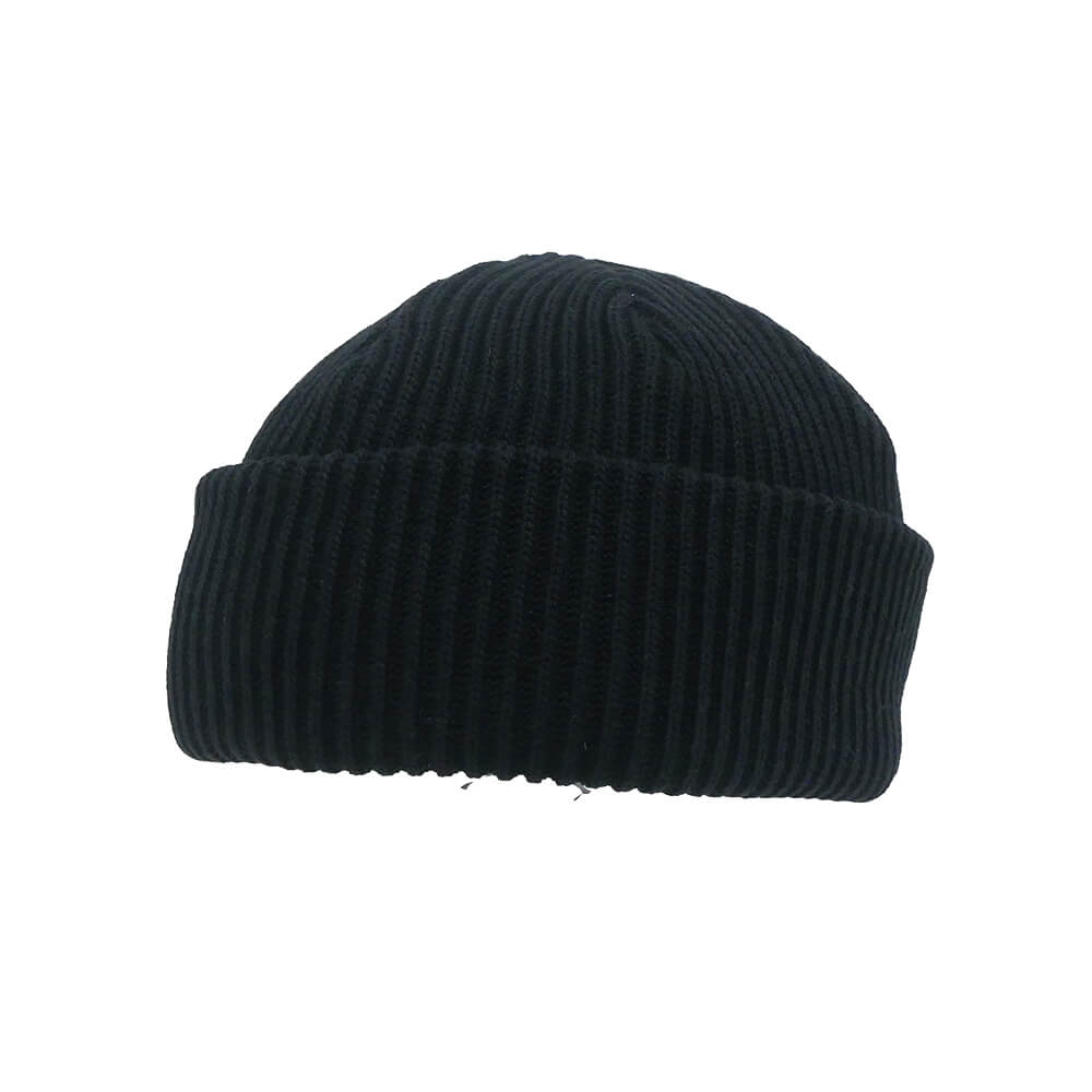 WHIMSY KNITCAP ウィムジー ニットキャップ FINE GAUGE BEANIE BLACK スケートボード スケボー 1