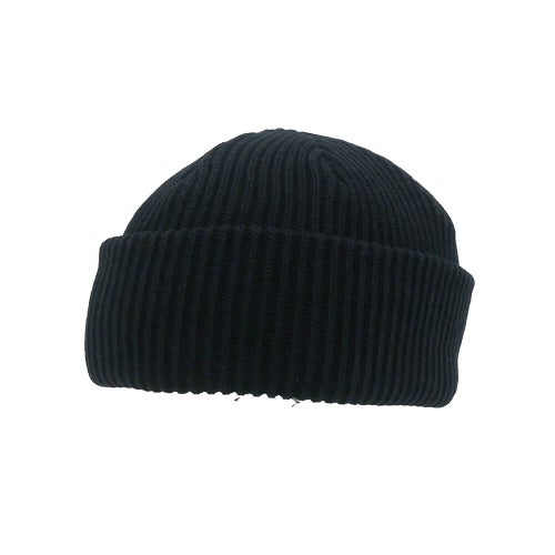 WHIMSY KNITCAP ウィムジー ニットキャップ FINE GAUGE BEANIE BLACK スケートボード スケボー 1