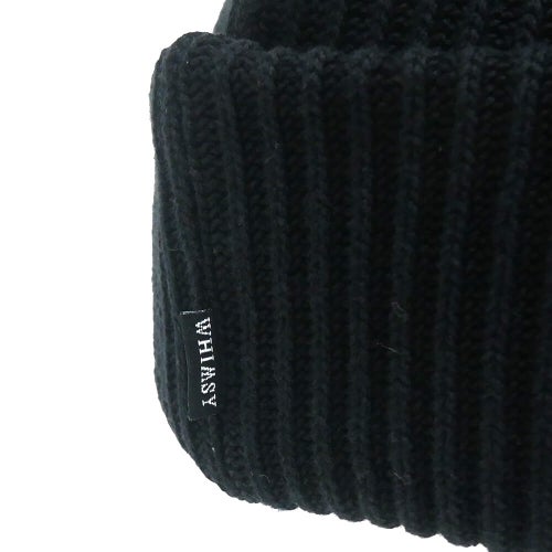 WHIMSY KNITCAP ウィムジー ニットキャップ FINE GAUGE BEANIE BLACK スケートボード スケボー 2