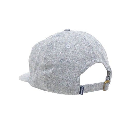 WHIMSY CAP< ウィムジー キャップ SMALL LOGO GREY スケートボード スケボー 2
