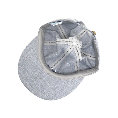 WHIMSY CAP< ウィムジー キャップ SMALL LOGO GREY スケートボード スケボー 3