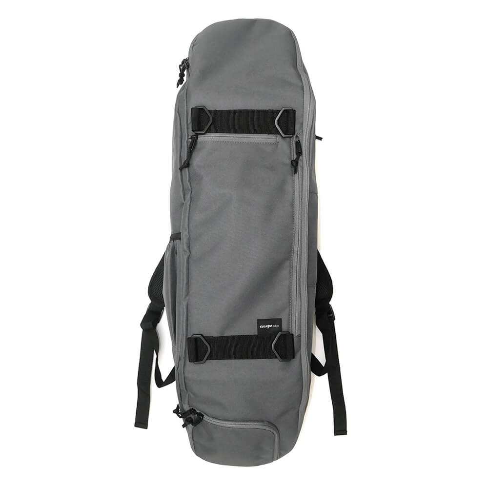 スケートボード収納可能 ESCAPO.TOKYO SKATE BAG エスカポ バッグ バックパック リュック E25 GREY/CAMEL スケートボード スケボー 2