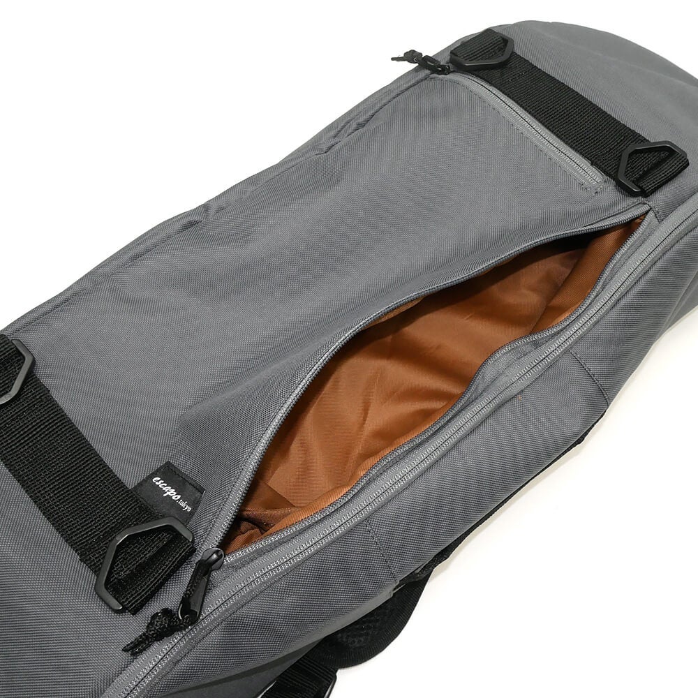 スケートボード収納可能 ESCAPO.TOKYO SKATE BAG エスカポ バッグ バックパック リュック E25 GREY/CAMEL スケートボード スケボー 5