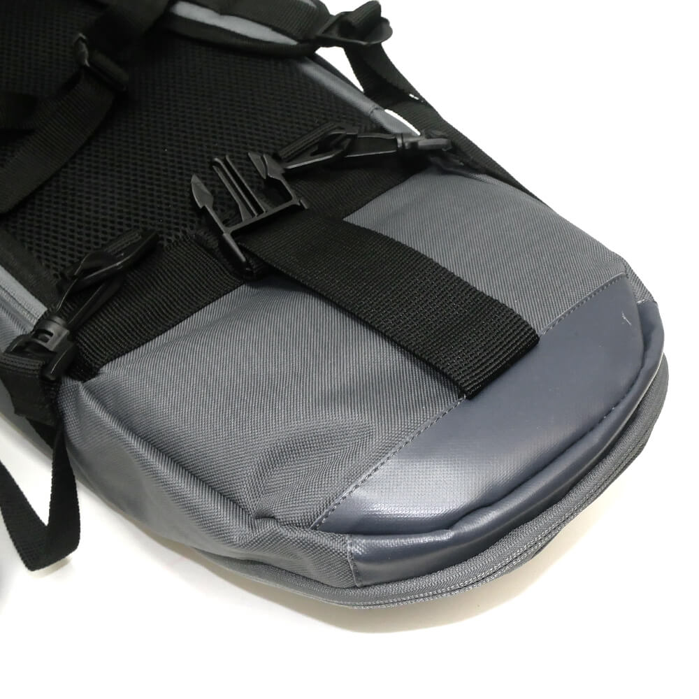 スケートボード収納可能 ESCAPO.TOKYO SKATE BAG エスカポ バッグ バックパック リュック E25 GREY/CAMEL スケートボード スケボー 7