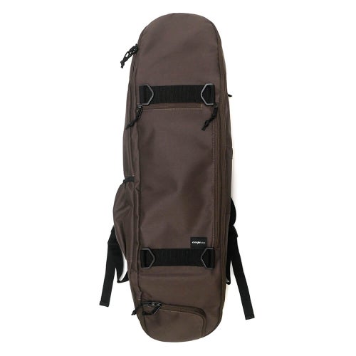スケートボード収納可能 ESCAPO.TOKYO SKATE BAG エスカポ バッグ バックパック リュック E24 BROWN/OLIVE スケートボード スケボー 2