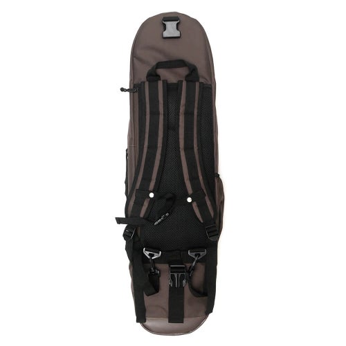 スケートボード収納可能 ESCAPO.TOKYO SKATE BAG エスカポ バッグ バックパック リュック E24 BROWN/OLIVE スケートボード スケボー 3