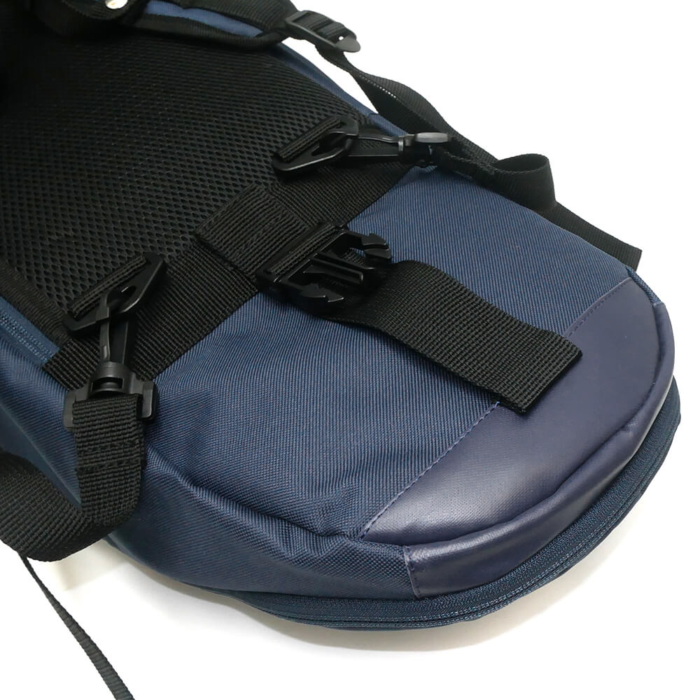 スケートボード収納可能 ESCAPO.TOKYO SKATE BAG エスカポ バッグ バックパック リュック E22 NAVY/GREY スケートボード スケボー 7