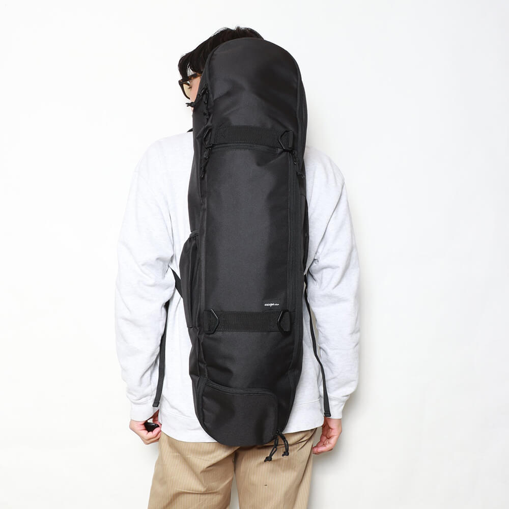 スケートボード収納可能 ESCAPO.TOKYO SKATE BAG エスカポ バッグ バックパック リュック E22 NAVY/GREY スケートボード スケボー 12