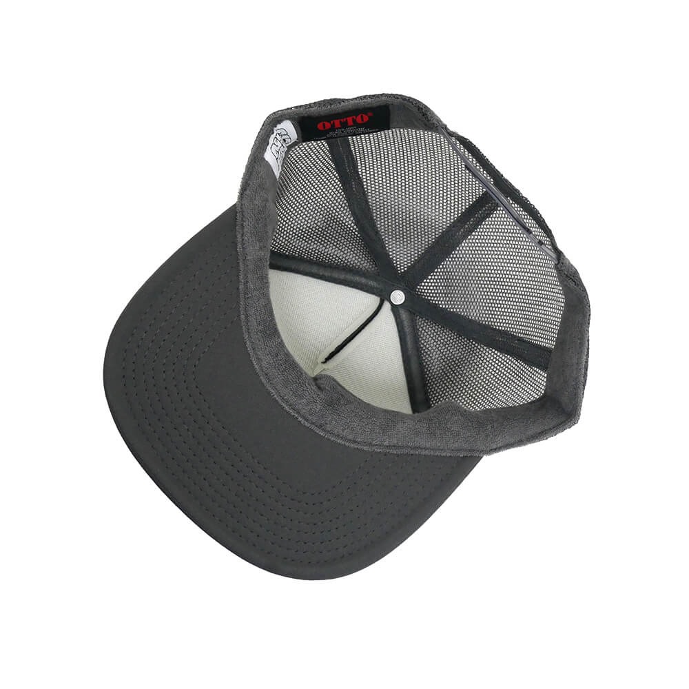 NO END MESHCAP ノーエンド メッシュキャップ  LOGO MESH  CHARCOAL スケートボード スケボー 3