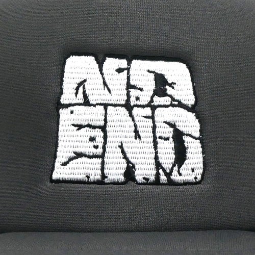 NO END MESHCAP ノーエンド メッシュキャップ  LOGO MESH  CHARCOAL スケートボード スケボー 4