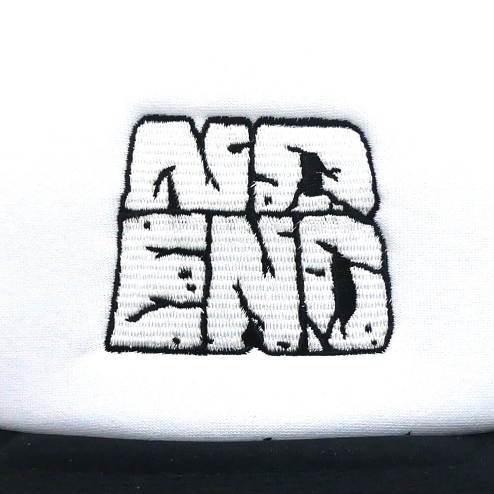 NO END MESHCAP ノーエンド メッシュキャップ LOGO MESH BLACK  スケートボード スケボー 4
