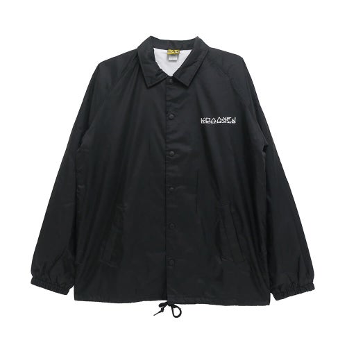 KROOKED JACKET  クルキッド  ジャケット TARRAGON COACHES  BLACK スケートボード スケボー 1
