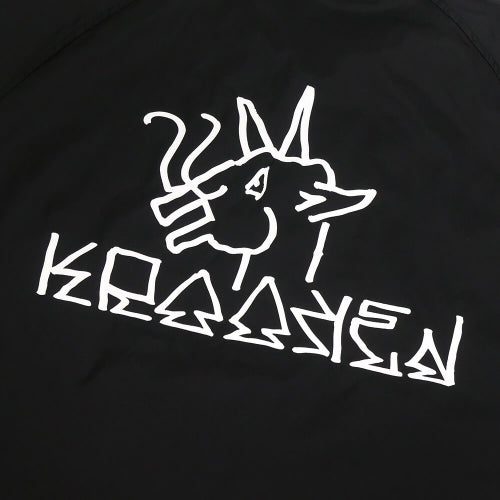 KROOKED JACKET  クルキッド  ジャケット TARRAGON COACHES  BLACK スケートボード スケボー 6