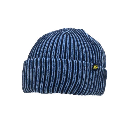 KROOKED KNITCAP  クルキッド ニットキャップ EYES CLIP BEANIE NAVY  スケートボード スケボー 1