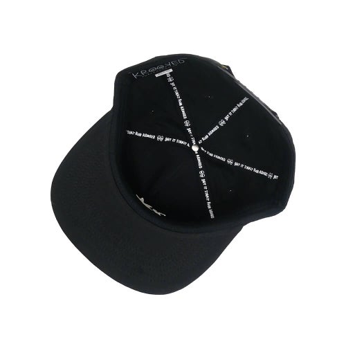 KROOKED CAP クルキッド  キャップ  TARRAGON SNAPBACK  BLACK  スケートボード スケボー 3