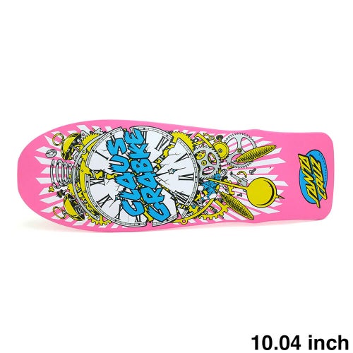 SANTA CRUZ DECK サンタクルーズ デッキ CLAUS GRABKE EXPLODING CLOCK REISSUE 10.04 スケートボード スケボー 1