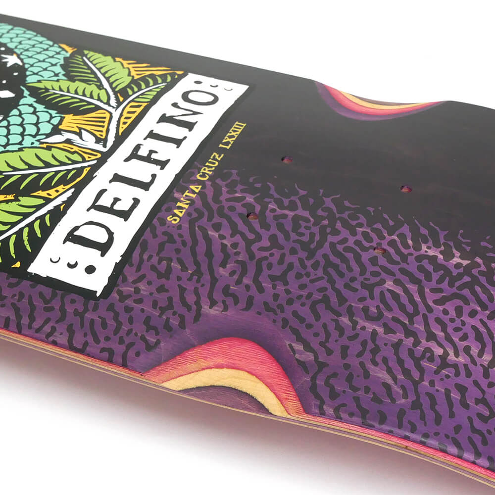 SANTA CRUZ DECK サンタクルーズ デッキ FABIANA DELFINO OUROBOROS 8.25 WHEEL WELLS スケートボード スケボー 3