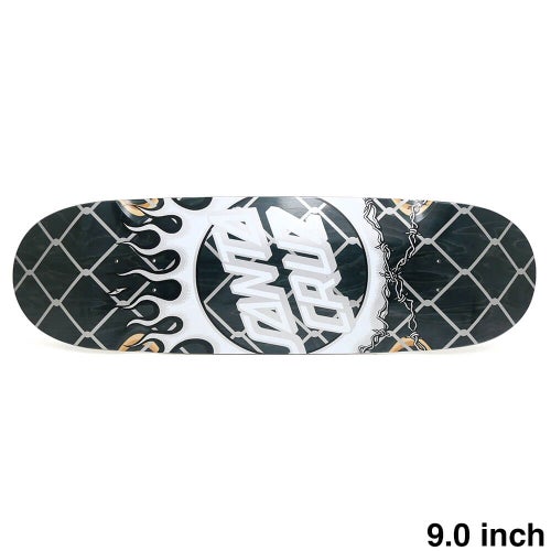 SANTA CRUZ DECK サンタクルーズ デッキ TEAM FORGING DOT 9.0 WHEEL WELLS スケートボード スケボー 1