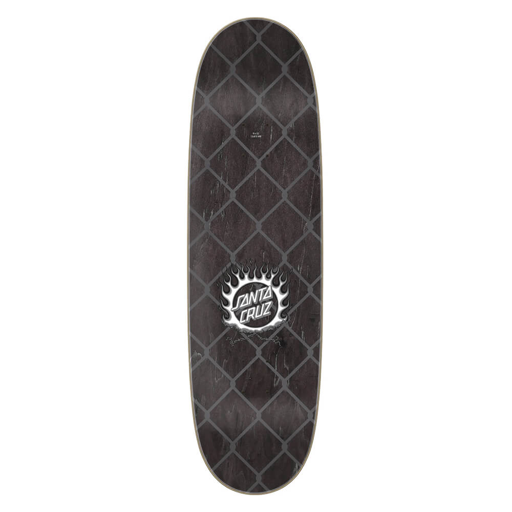 SANTA CRUZ DECK サンタクルーズ デッキ TEAM FORGING DOT 9.0 WHEEL WELLS スケートボード スケボー 3