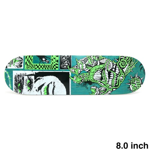 SANTA CRUZ DECK サンタクルーズ デッキ TEAM SCOURGE HAND 8.0 FEELBASE スケートボード スケボー 1