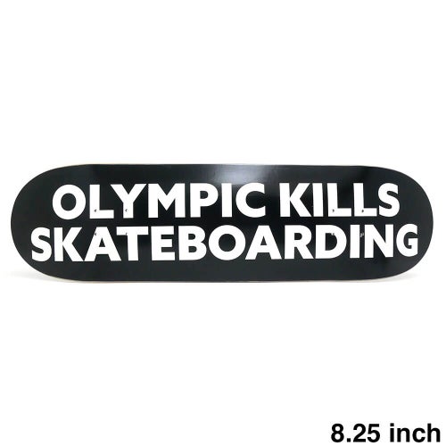 NO END DECK ノーエンド デッキ TEAM KILLS BLACK 8.25 スケートボード スケボー 1