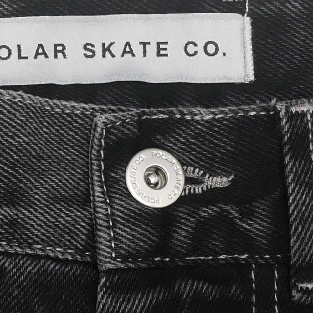 POLAR JEANS  ポーラー  パンツ ジーンズ ビッグボーイ オージー BIG BOY OG  SILVER BLACK スケートボード スケボー 2