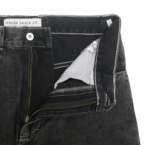 POLAR JEANS  ポーラー  パンツ ジーンズ ビッグボーイ オージー BIG BOY OG  SILVER BLACK スケートボード スケボー 3