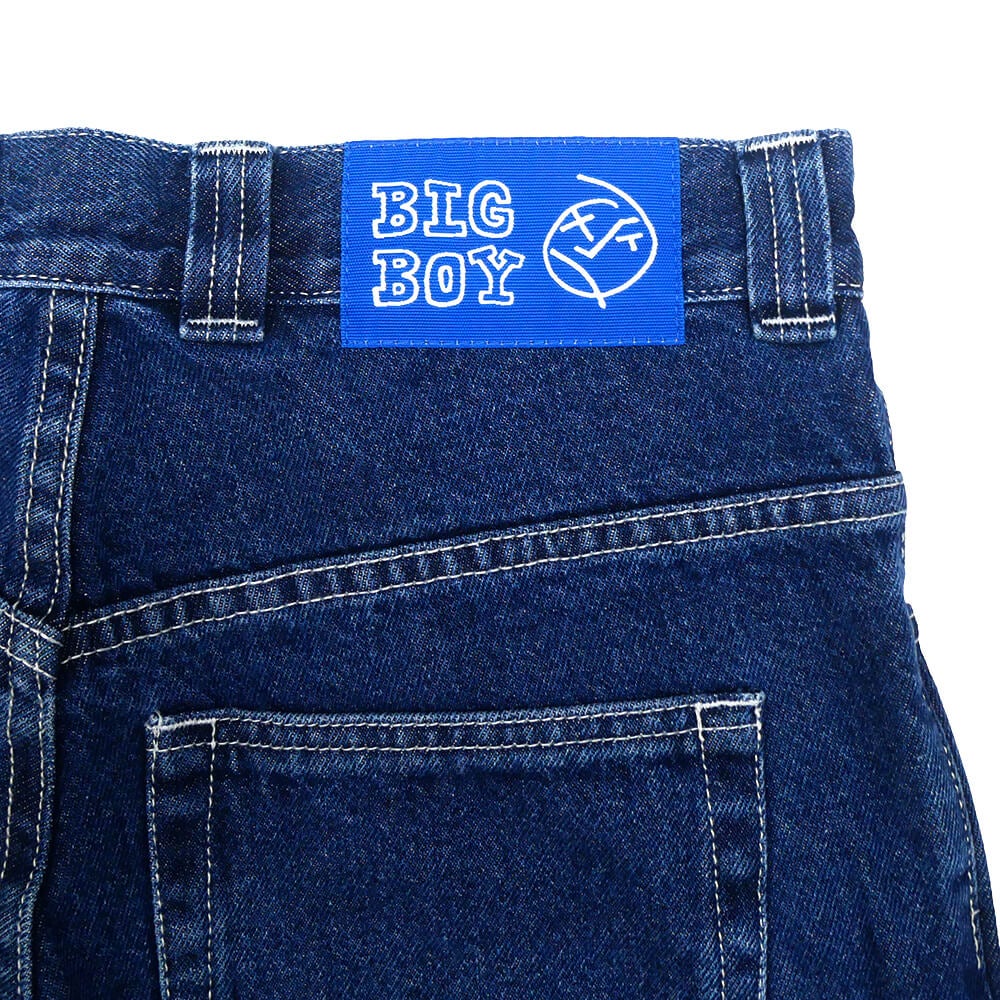 POLAR JEANS  ポーラー  パンツ ジーンズ ビッグボーイ オージー  BIG BOY OG  BLUE WASH  スケートボード スケボー 4