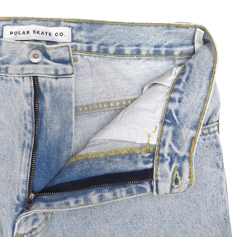 POLAR JEANS  ポーラー パンツ ジーンズ ビッグボーイ オージー  BIG BOY OG  LIGHT BLUE  スケートボード スケボー 3