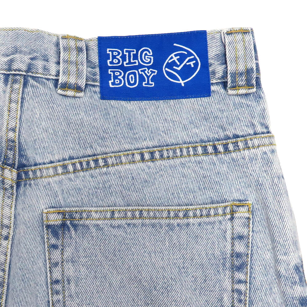 POLAR JEANS  ポーラー パンツ ジーンズ ビッグボーイ オージー  BIG BOY OG  LIGHT BLUE  スケートボード スケボー 4