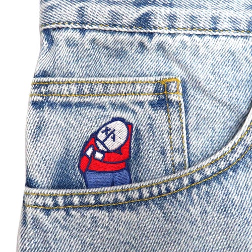 POLAR JEANS  ポーラー パンツ ジーンズ ビッグボーイ オージー  BIG BOY OG  LIGHT BLUE  スケートボード スケボー 7