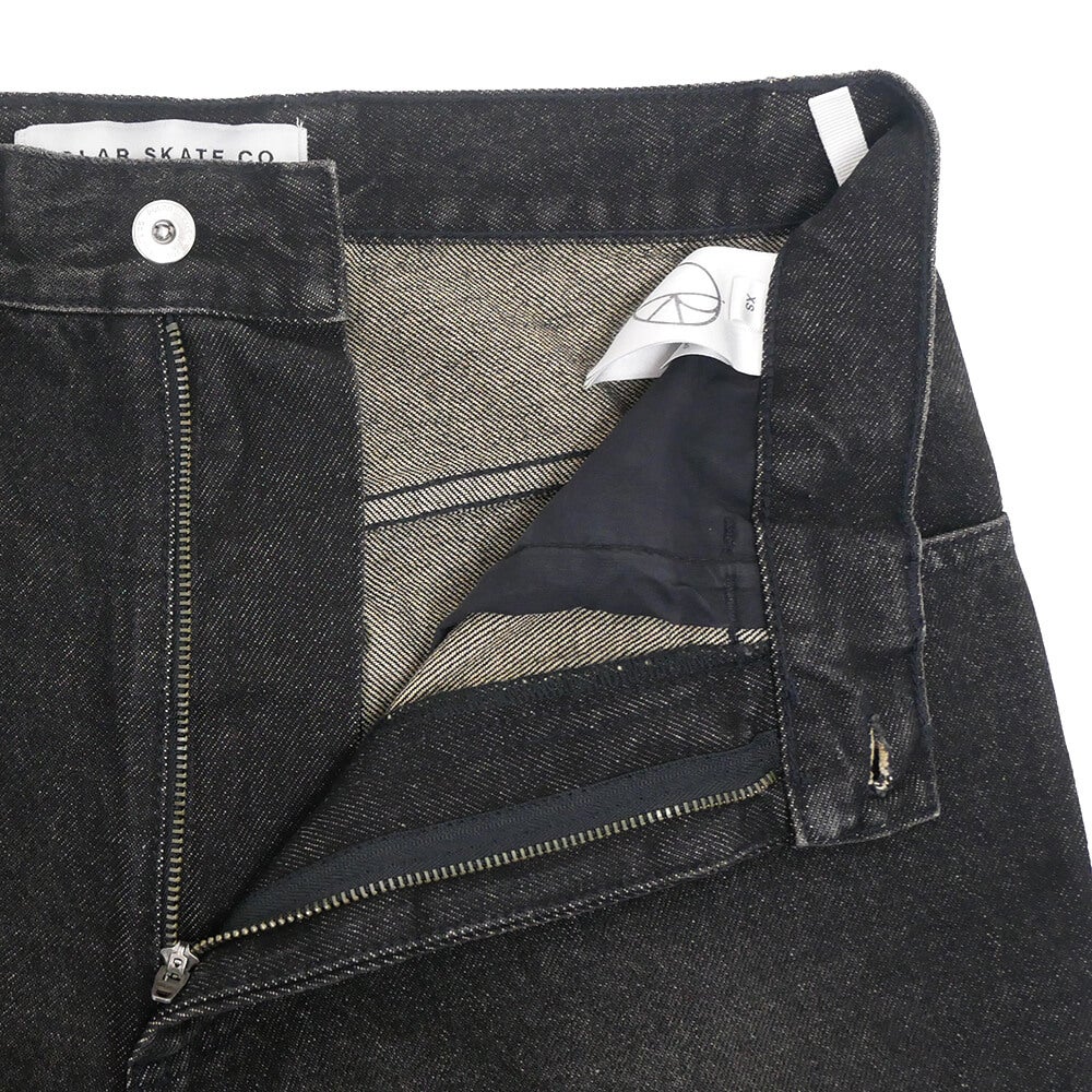 POLAR JEANS  ポーラー  パンツ ジーンズ ビッグボーイ  BIG BOY DIRTY BLACK  スケートボード スケボー 3