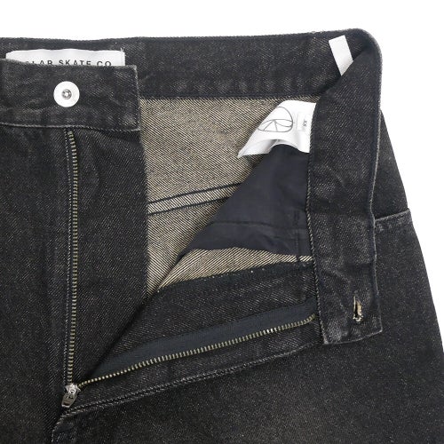 POLAR JEANS  ポーラー  パンツ ジーンズ ビッグボーイ  BIG BOY DIRTY BLACK  スケートボード スケボー 3