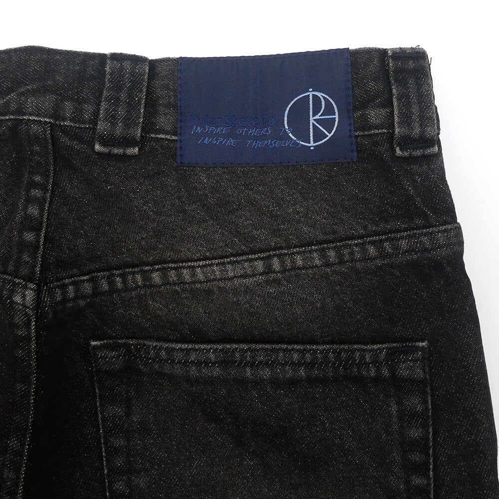 POLAR JEANS  ポーラー  パンツ ジーンズ ビッグボーイ  BIG BOY DIRTY BLACK  スケートボード スケボー 4
