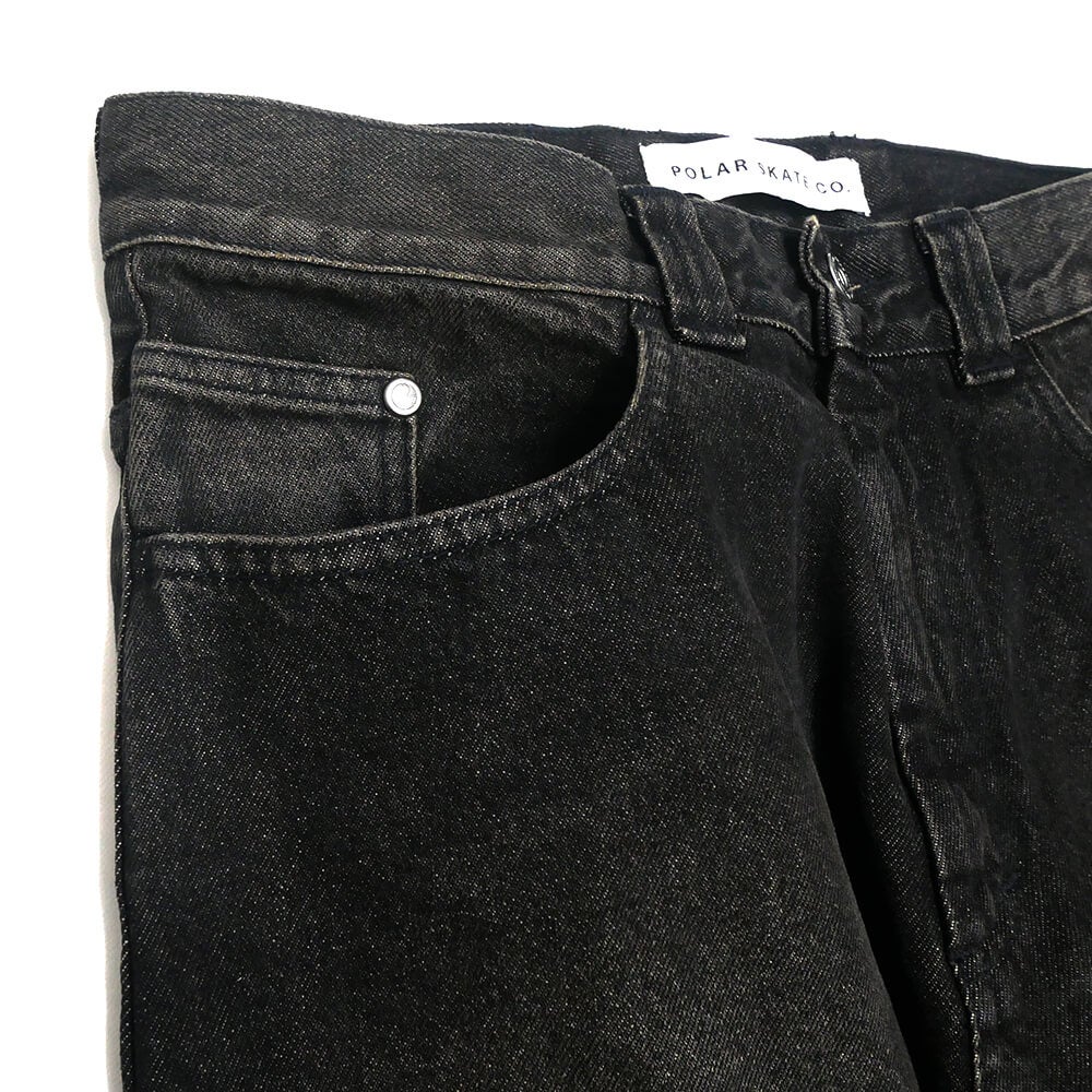 POLAR JEANS  ポーラー  パンツ ジーンズ  93  DIRTY BLACK スケートボード スケボー 1