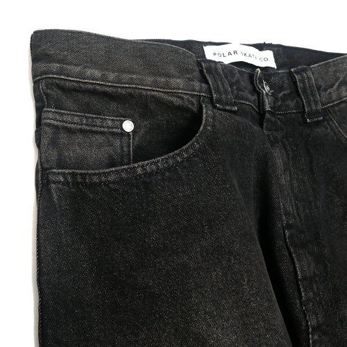 POLAR JEANS  ポーラー  パンツ ジーンズ  93  DIRTY BLACK スケートボード スケボー 1