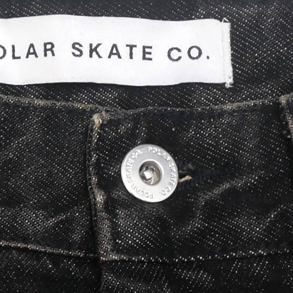 POLAR JEANS  ポーラー  パンツ ジーンズ  93  DIRTY BLACK スケートボード スケボー 2