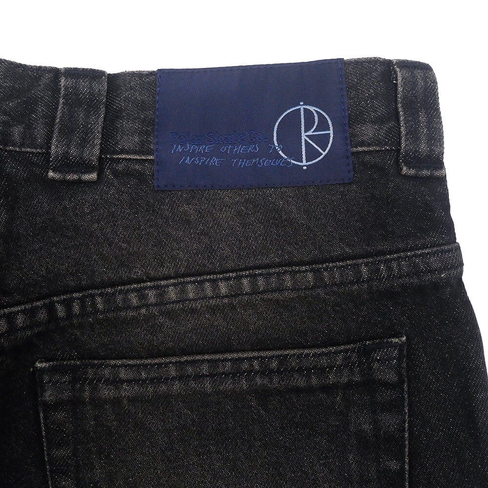 POLAR JEANS  ポーラー  パンツ ジーンズ  93  DIRTY BLACK スケートボード スケボー 4