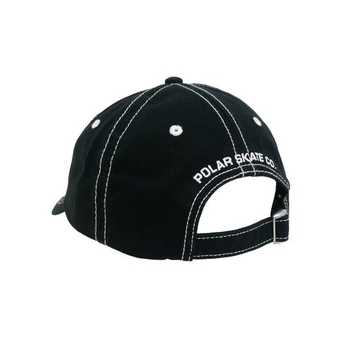POLAR CAP ポーラー  キャップ SAI CONTRAST BLACK  スケートボード スケボー 2