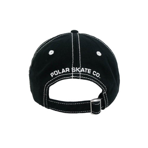 POLAR CAP ポーラー  キャップ SAI CONTRAST BLACK  スケートボード スケボー 3