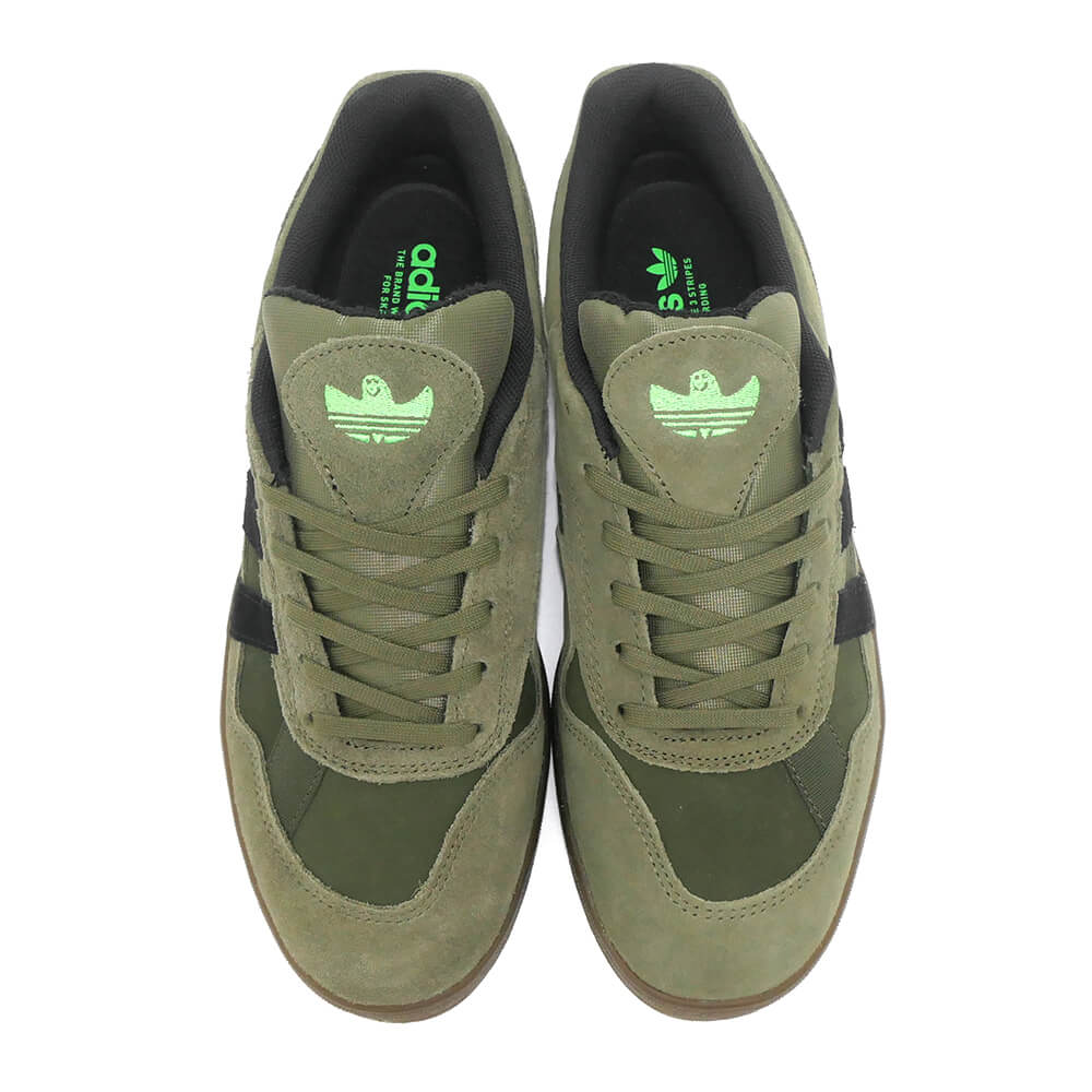 ADIDAS SKATEBOARDING SHOES アディダススケートボーディング シューズ スニーカー ALOHA SUPER OLIVE/BLACK/GUM KJ0281 スケートボード スケボー 2