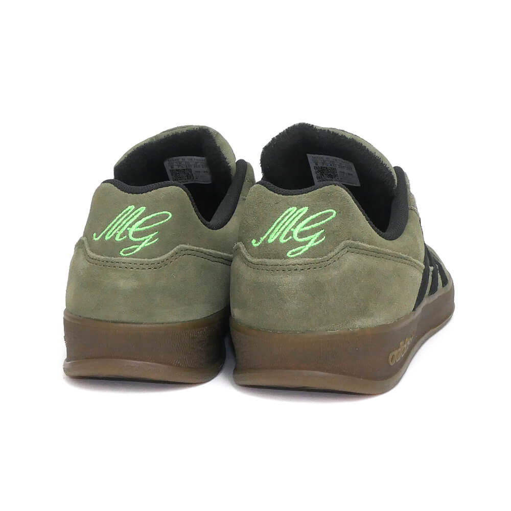 ADIDAS SKATEBOARDING SHOES アディダススケートボーディング シューズ スニーカー ALOHA SUPER OLIVE/BLACK/GUM KJ0281 スケートボード スケボー 3
