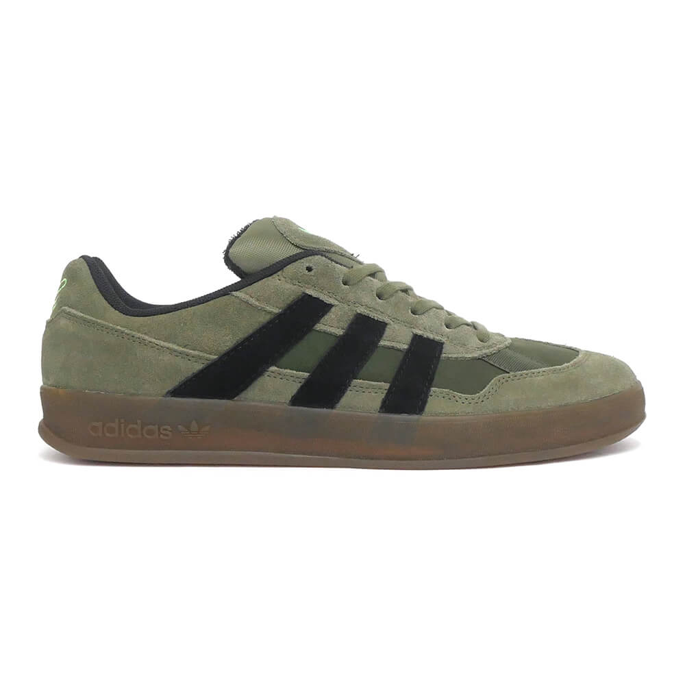 ADIDAS SKATEBOARDING SHOES アディダススケートボーディング シューズ スニーカー ALOHA SUPER OLIVE/BLACK/GUM KJ0281 スケートボード スケボー 4